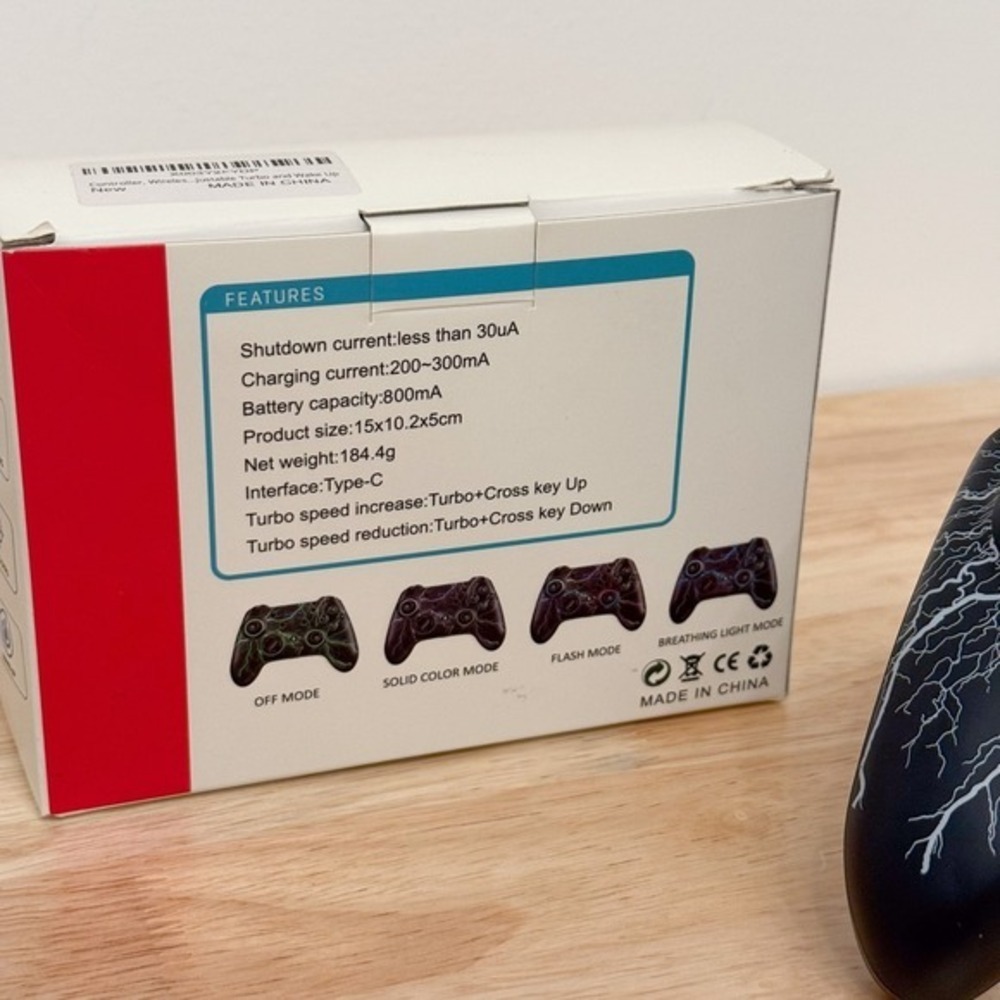 PC & Switch Wireless Controller Light Up | Tested - In Box - Picture 11 of 13